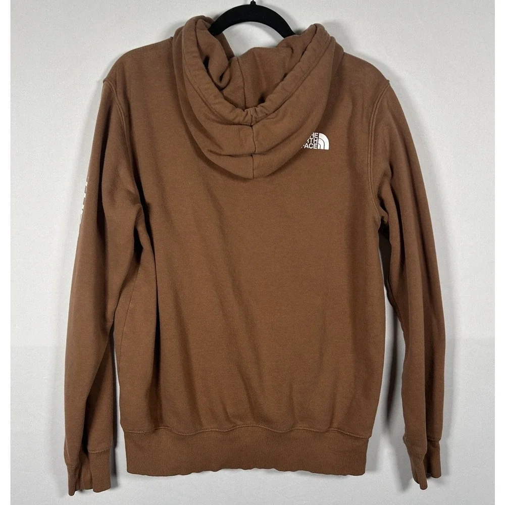 The North Face Hoodie Mens‎ Pullover Outdoor Hiking Hunting Gorpcore Brown Small